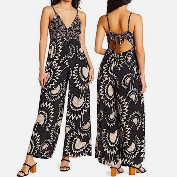 Angie Pants - Angie tie back jumpsuit